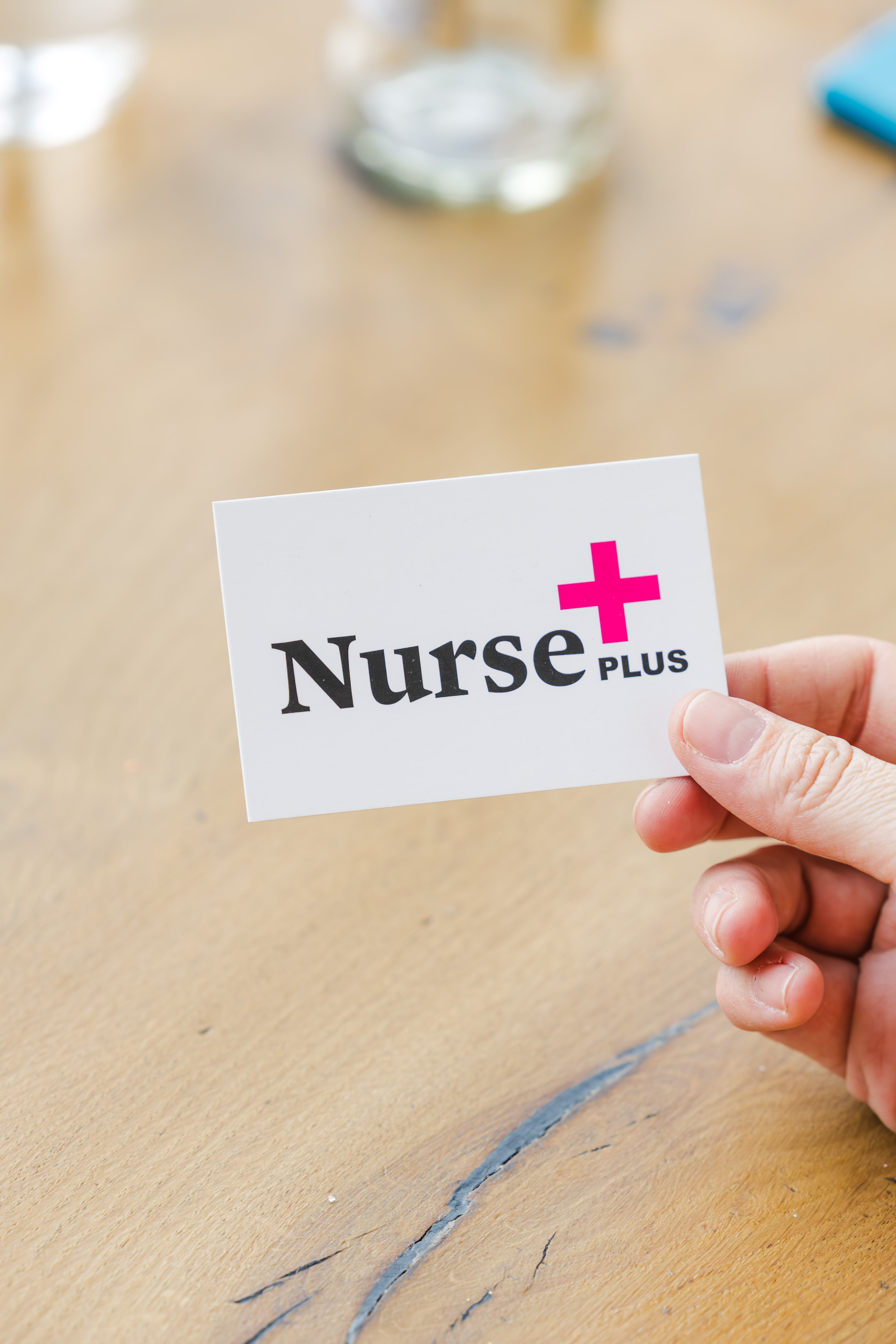NursePlus kaartje